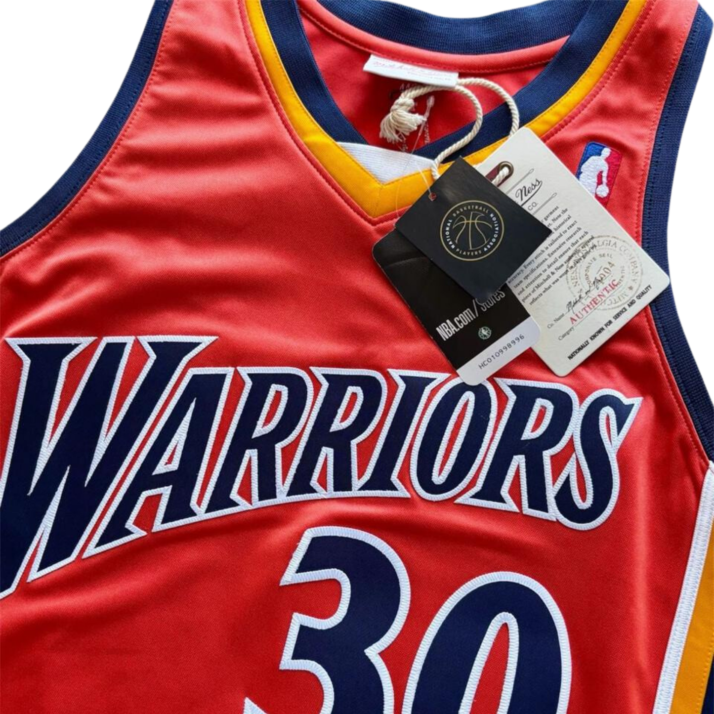 Jersey Autografiada por Curry con Certificado de Autenticidad