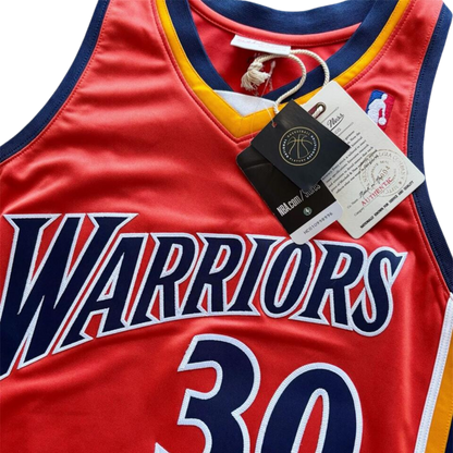 Jersey Autografiada por Curry con Certificado de Autenticidad