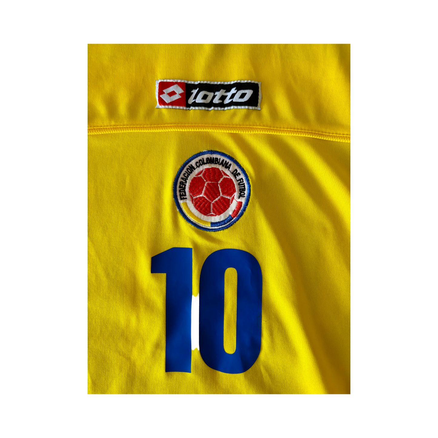 Jersey Colombia Despedida de Valderrama 2004 (XL)